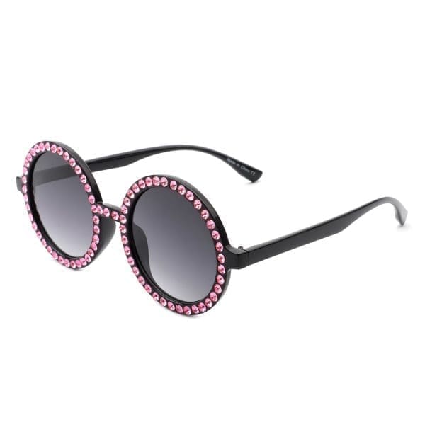 Cramilo Eyewear Dreamwey - Rhinestone Circle Sunglasses - Image 10