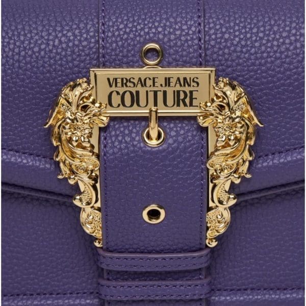 Versace Jeans Purple Baroque Shoulder Bag - Gorgeous - Image 3