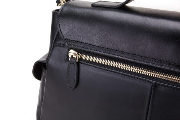 Bellorita - Dragonfly Black Top-Handle Bag - Image 9