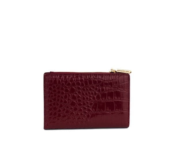 Gunas New York - Madison - Cherry Vegan Leather Wallet - Image 3