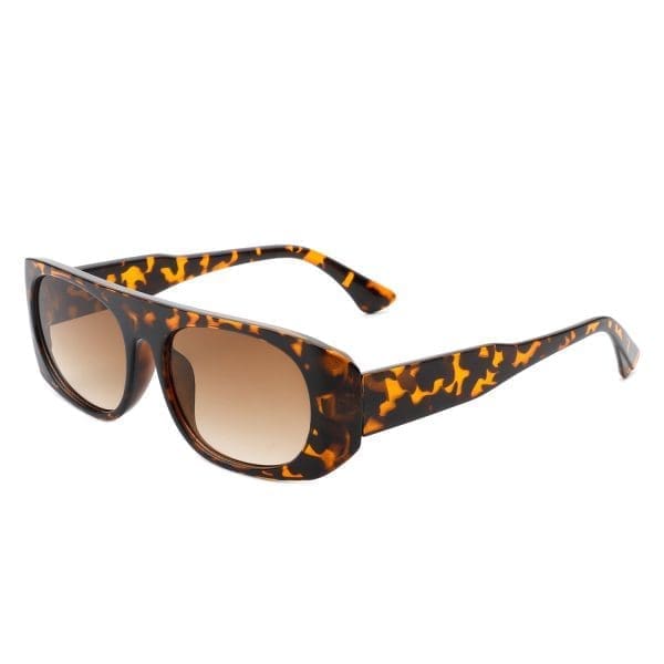 Cramilo Eyewear Midnites - Rectangle Retro Oval Sunglasses - Image 6