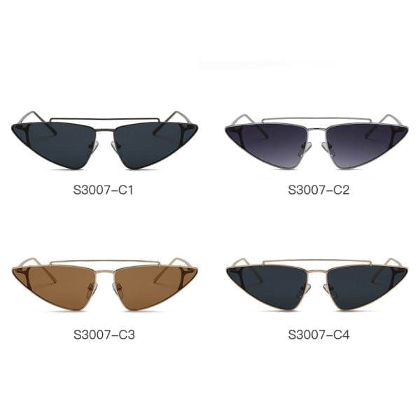 Cramilo Eyewear Cohasset - Small Retro Vintage Cat Eye Sunglasses - Image 10