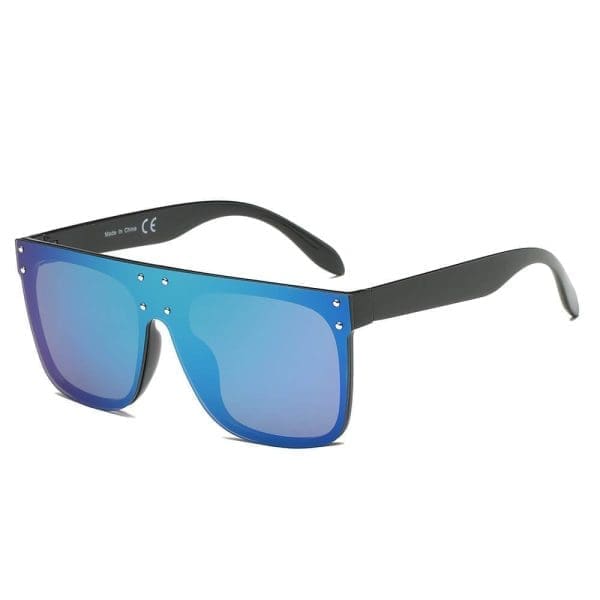 Cramilo Eyewear Akron - Flat Top Mirrored Sunglasses - Image 3