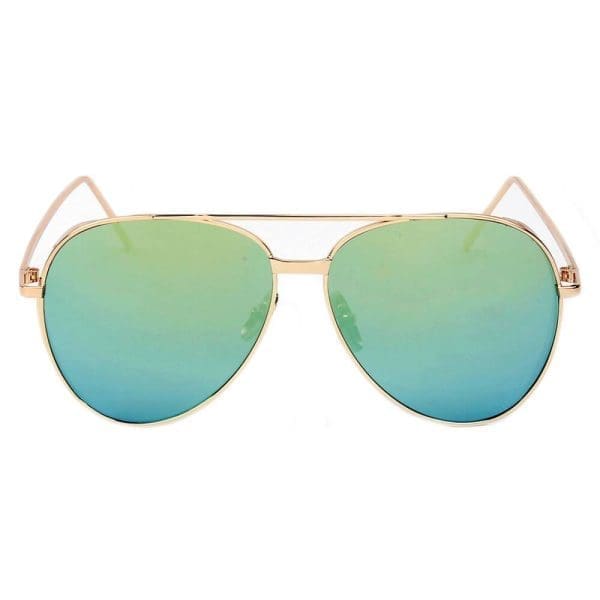 Cramilo Eyewear  Delan - Mirrored Oversized Aviator Sunglasses - Image 10
