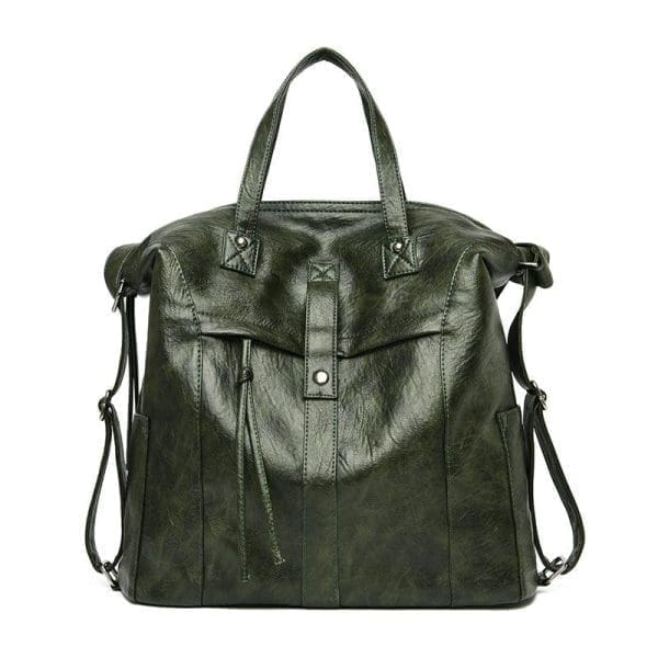 Shomico Backpack Antique Style - Vegan Leather - Image 6