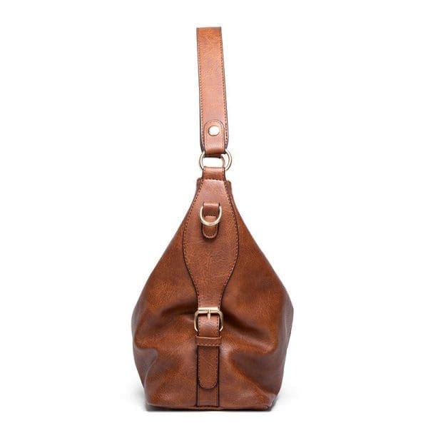 Shomico - Casual Crossbody Bag - Vegan Leather - Image 4