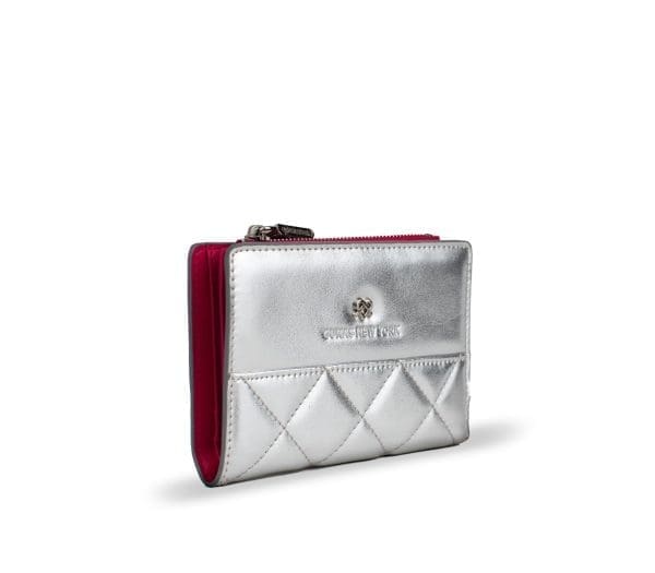 Gunas New York - Madison - Silver Vegan Leather Wallet - Image 2