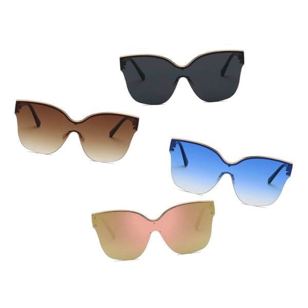 Cramilo Eyewear Barcelona - Cat Eye Oversized Sunglasses - Image 9
