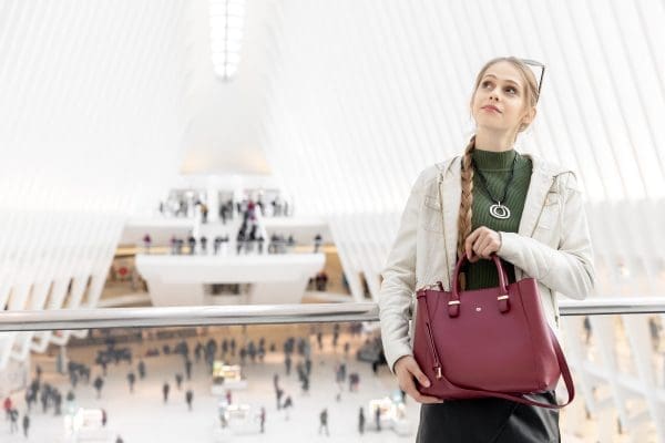 Gunas New York - Jane - Black Vegan Leather Bag - Image 5