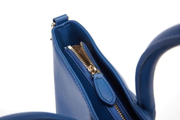 Bellorita - Butterfly Blue Top Handle Bag - Image 9