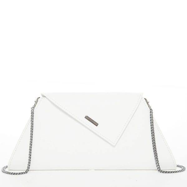 SUSU Angelica White Leather Clutch Bag - Amazing Accessory
