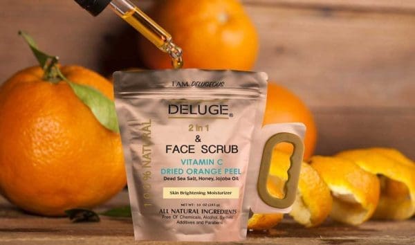 DELUGE Vitamin C Scrub Dried Orange Peel - Image 3