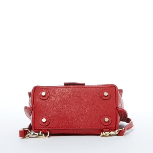 SUSU Linda Red Leather Backpack - Exceptional Designed - Image 5