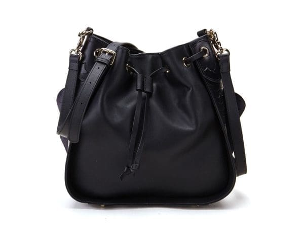 Bellorita - Carp Black Bucket Shoulder Bag