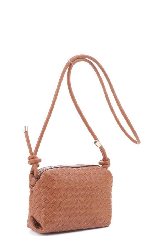 Braid Textured Crossbody Bag - Clearance Sale - Image 8