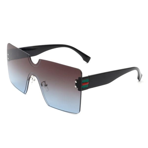 Cramilo Eyewear Yellowyx - Rimless Flat Top Sunglasses - Image 8