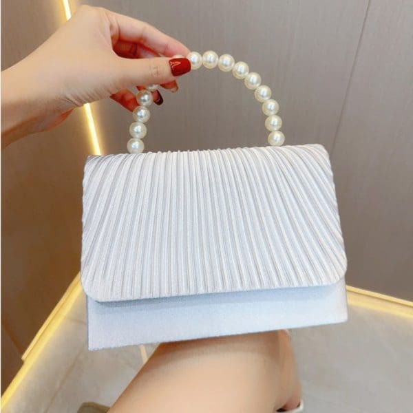 Shomico - French Pleated Evening Bag - Must Have - Image 3