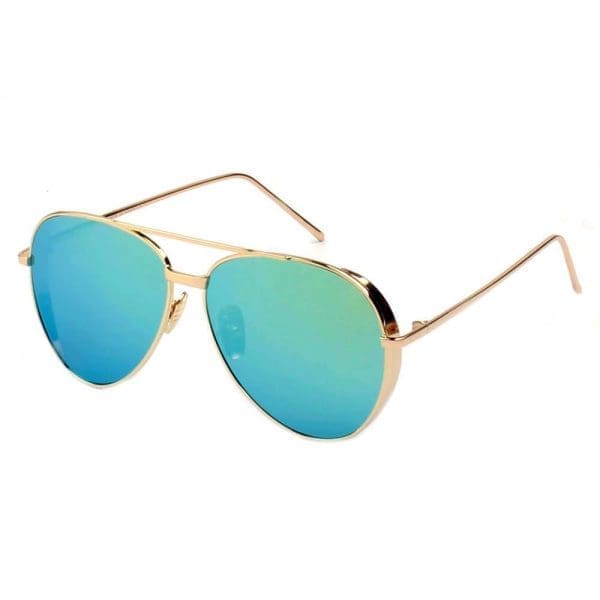 Cramilo Eyewear  Delan - Mirrored Oversized Aviator Sunglasses - Image 9