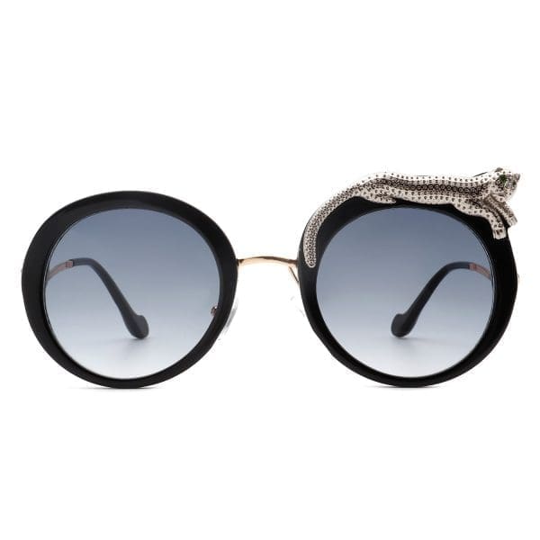 Cramilo Eyewear Yellowze - Oversize Round Sunglasses - Image 4