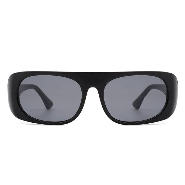 Cramilo Eyewear Midnites - Rectangle Retro Oval Sunglasses - Image 4