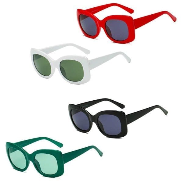 Cramilo Eyewear Baku - Fashion Retro Oversized Sunglasses - Image 9