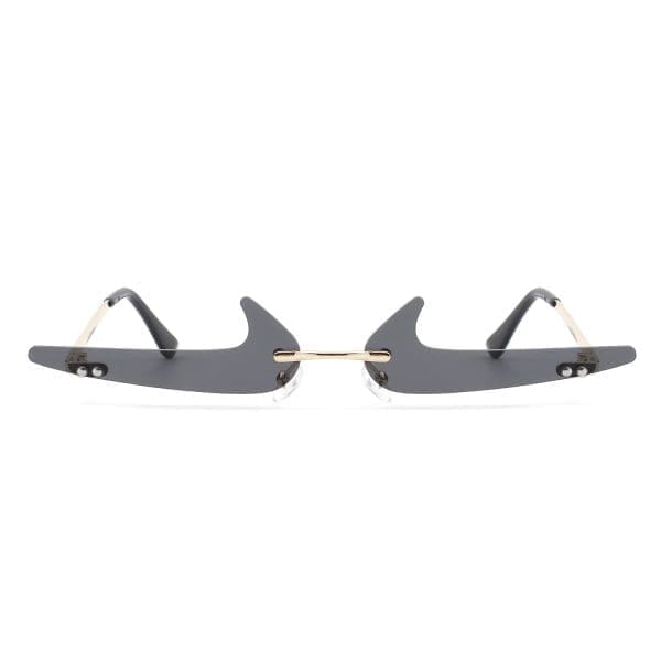 Cramilo Eyewear Amberlyn - Decorative Checkmark Sunglasses - Image 2