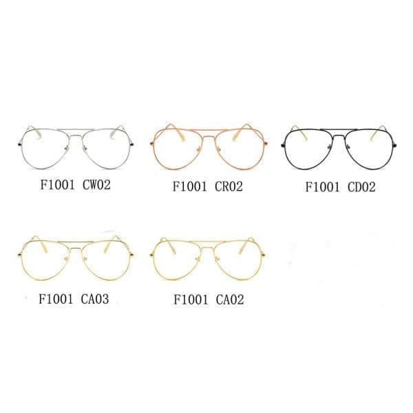 Cramilo Eyewear Enid - Trendy Aviator Clear Sunglasses - Image 12