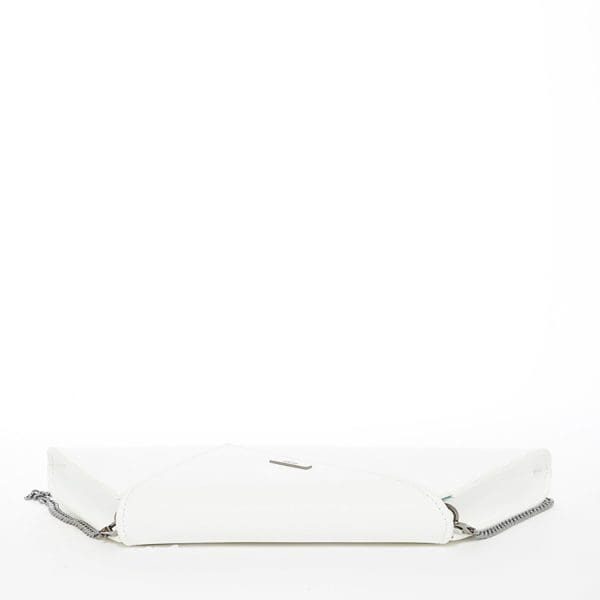SUSU Angelica White Leather Clutch Bag - Amazing Accessory - Image 5