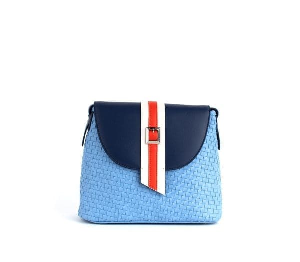 Gunas New York - Kate - Blue Vegan Bucket Bag
