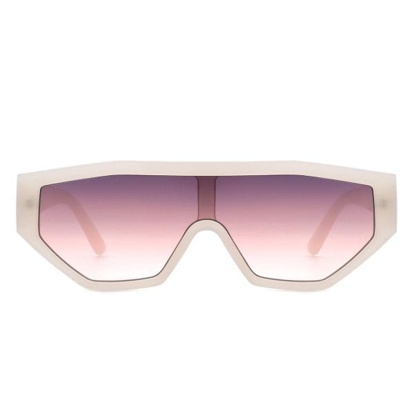 Cramilo Eyewear Firelily - Geometric Futuristic Sunglasses - Image 2
