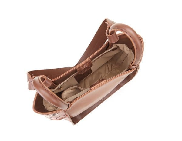 Bellorita - Carp Brown Shoulder Bag - Image 8