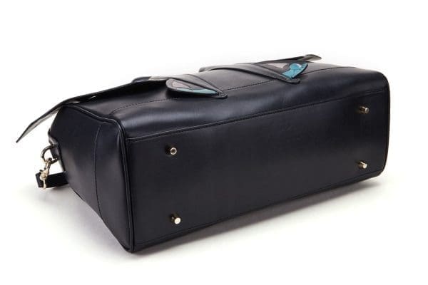 Bellorita - Wings Black Top Handle Bag - Image 4