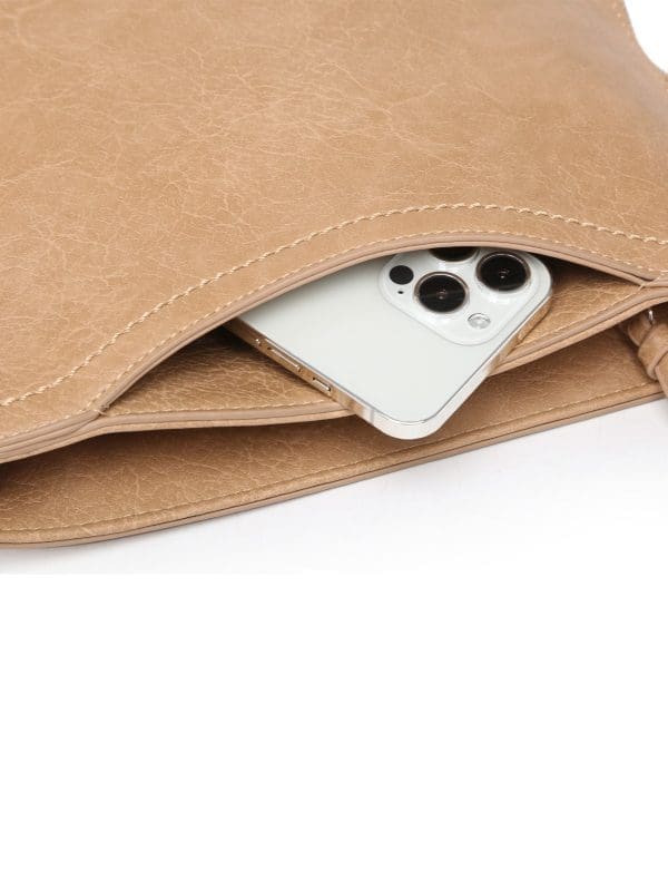 Shomico Small Tan Crossbody Bag - Awesome - Image 2
