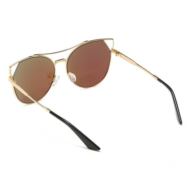 Cramilo Eyewear Aspen - Trendy Mirrored Cat Eye Sunglasses - Image 15