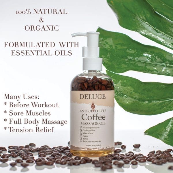 DELUGE Anti-Cellulite Coffee Massage Oil - Image 5