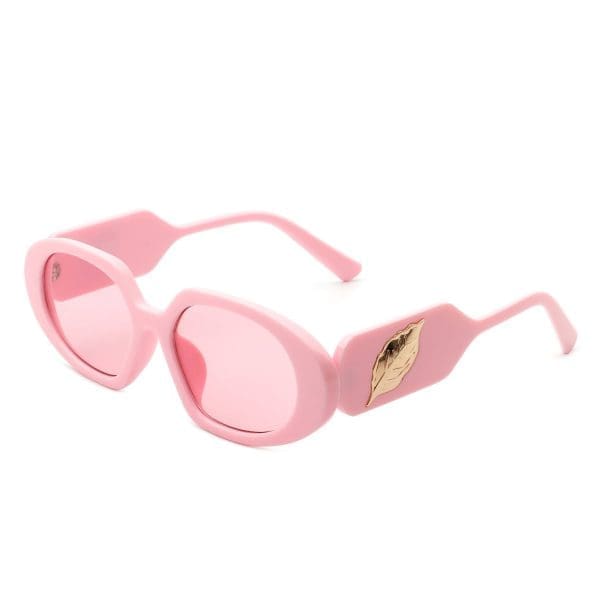Cramilo Eyewear Glittera - Retro Oval Chic Sunglasses - Image 9