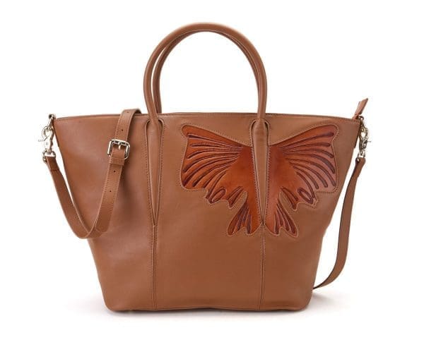Bellorita - Butterfly Brown Top Handle Bag