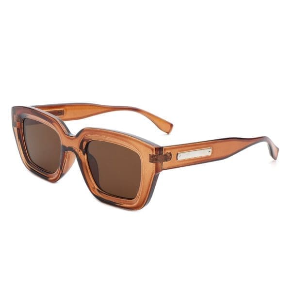 Cramilo Eyewear Moonluxe - Classic Retro Square Tinted Sunglasses