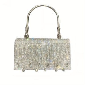 Shomico Rhinestone Designer Bag - Chic Party Star
