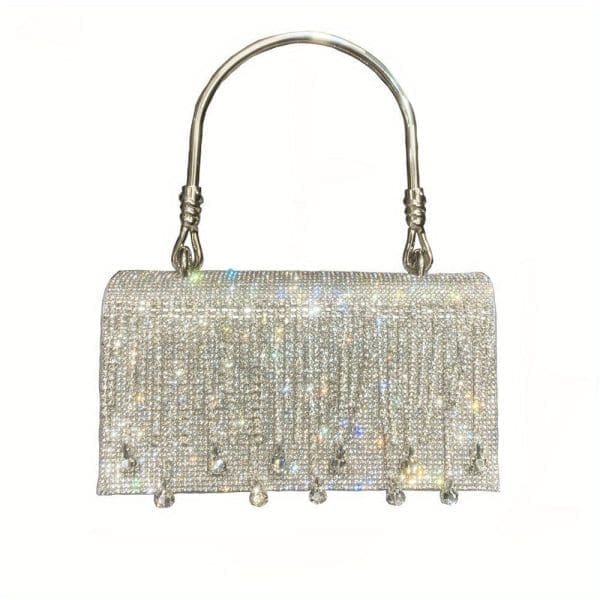 Shomico Rhinestone Designer Bag - Chic Party Star