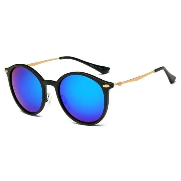 Cramilo Eyewear Dewitt - Horn Rimmed Keyhole Sunglasses