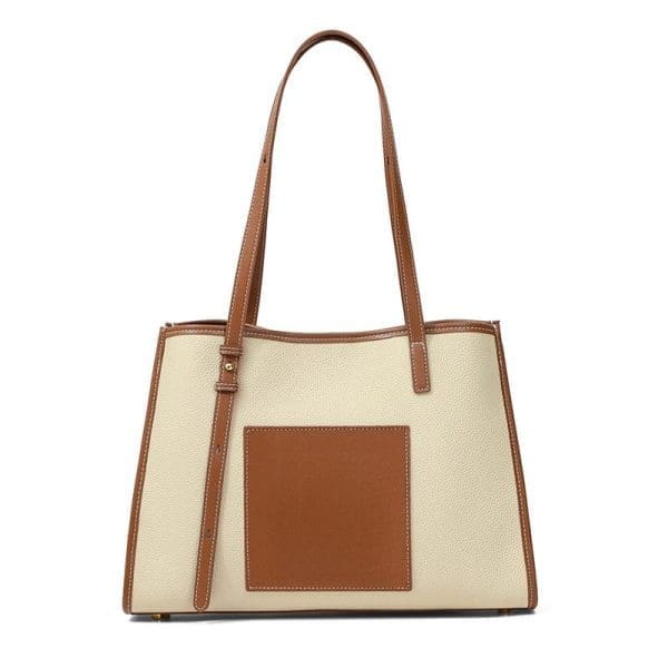 Shomico Large Leather Shoulder Bag - Gorgeous - Image 6