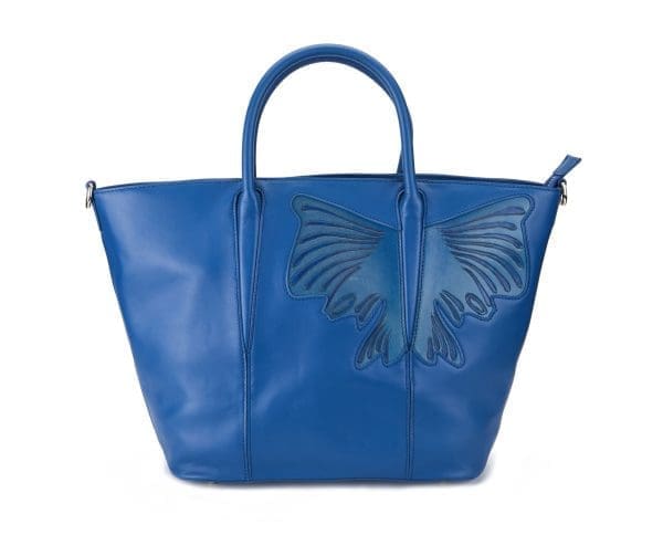 Bellorita - Butterfly Blue Top Handle Bag - Image 2