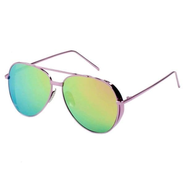 Cramilo Eyewear  Delan - Mirrored Oversized Aviator Sunglasses - Image 3