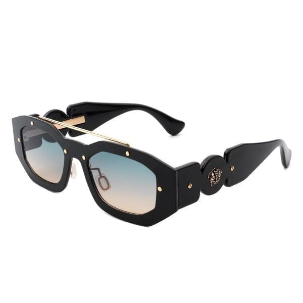 Cramilo Eyewear Xanadusk - Geometric Brow-Bar Sunglasses