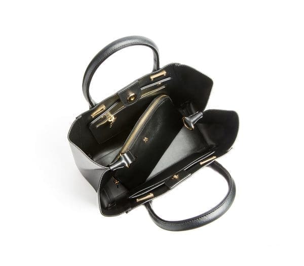Gunas New York - Jane - Black Vegan Leather Bag - Image 3