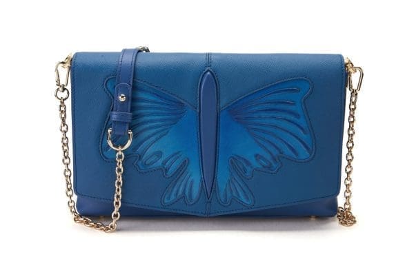 Bellorita - Butterfly Blue Crossbody Bag - Image 2