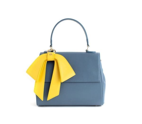 Gunas New York - Cottontail - Deep Blue Vegan Leather Crossbody Bag