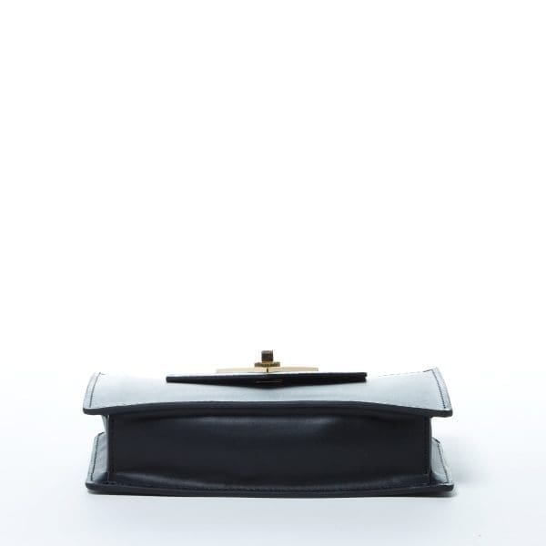 SUSU Mary Black Leather Crossbody Bag - Wristlet - Image 6