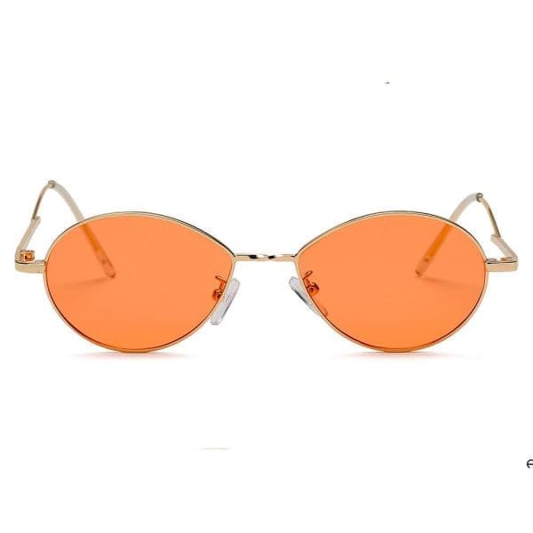 Cramilo Eyewear Hickory - Small Retro Metal Round Sunglasses - Image 2